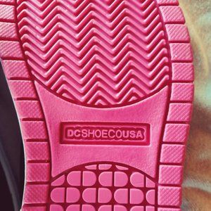 DC Pink & Black childrens shoes